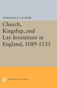 Church, Kingship, and Lay Investiture in England, 1089-1135 (Princeton Legacy Library)
