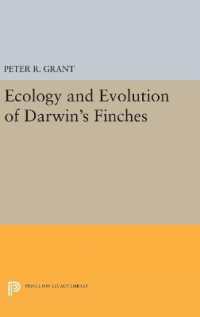 Ecology and Evolution of Darwin's Finches (Princeton Science Library Edition) : Princeton Science Library Edition (Princeton Legacy Library)