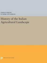 History of the Italian Agricultural Landscape (Princeton Legacy Library)