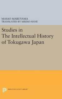 Studies in Intellectual History of Tokugawa Japan (Princeton Legacy Library)
