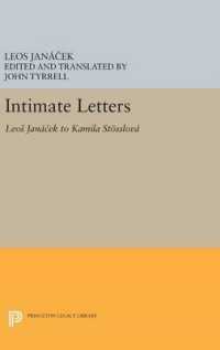 Intimate Letters : Leos Janáček to Kamila Stösslová (Princeton Legacy Library)