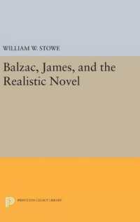 Balzac, James, and the Realistic Novel (Princeton Legacy Library)