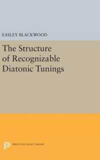 The Structure of Recognizable Diatonic Tunings (Princeton Legacy Library)