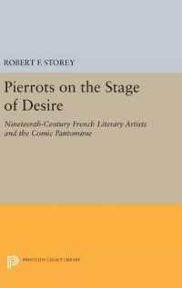 Pierrots on the Stage of Desire : Nineteenth-Century French Literary Artists and the Comic Pantomime (Princeton Legacy Library)