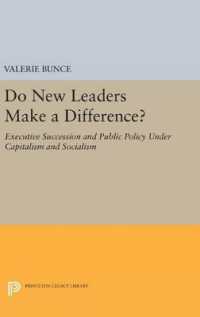 Do New Leaders Make a Difference? : Executive Succession and Public Policy under Capitalism and Socialism (Princeton Legacy Library)