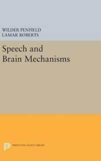 Speech and Brain Mechanisms (Princeton Legacy Library)