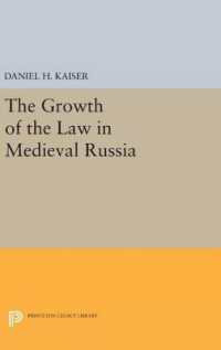 The Growth of the Law in Medieval Russia (Princeton Legacy Library)