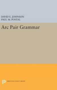 Arc Pair Grammar (Princeton Legacy Library)