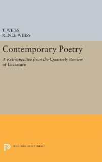 Contemporary Poetry : A Retrospective from the Quarterly Review of Literature (Princeton Legacy Library)