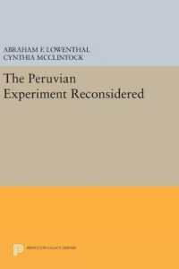 The Peruvian Experiment Reconsidered (Princeton Legacy Library)
