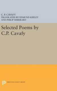 Selected Poems by C.P. Cavafy (Princeton Legacy Library)