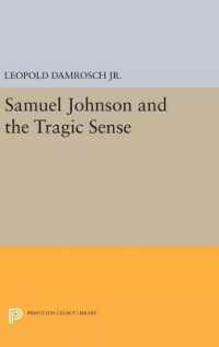 Samuel Johnson and the Tragic Sense (Princeton Legacy Library)