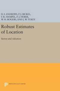 Robust Estimates of Location : Survey and Advances (Princeton Legacy Library)
