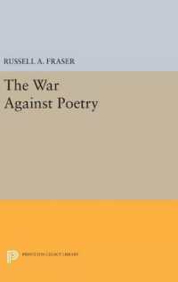 The War against Poetry (Princeton Legacy Library)