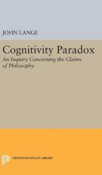 Cognitivity Paradox : An Inquiry Concerning the Claims of Philosophy (Princeton Legacy Library)