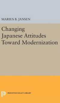 Changing Japanese Attitudes toward Modernization (Princeton Legacy Library)