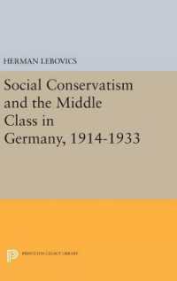 Social Conservatism and the Middle Class in Germany, 1914-1933 (Princeton Legacy Library)