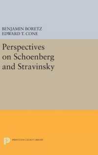 Perspectives on Schoenberg and Stravinsky (Princeton Legacy Library)