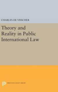 Theory and Reality in Public International Law (Center for International Studies, Princeton University)