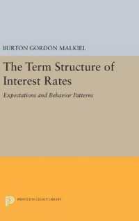 Term Structure of Interest Rates : Expectations and Behavior Patterns (Princeton Legacy Library)