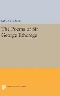 The Poems of Sir George Etherege (Princeton Legacy Library)