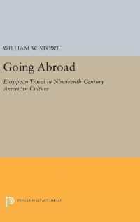 Going Abroad : European Travel in Nineteenth-Century American Culture (Princeton Legacy Library)