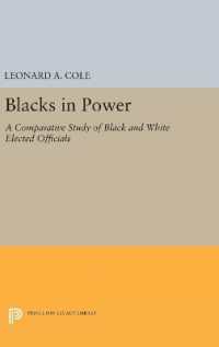 Blacks in Power : A Comparative Study of Black and White Elected Officials (Princeton Legacy Library)