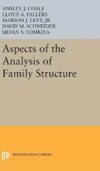 Aspects of the Analysis of Family Structure (Princeton Legacy Library)