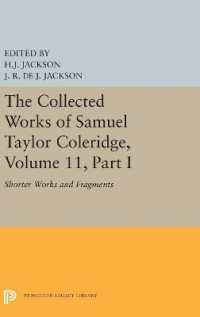The Collected Works of Samuel Taylor Coleridge, Volume 11 : Shorter Works and Fragments: Volume I (Princeton Legacy Library)