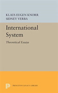 International System : Theoretical Essays (Princeton Legacy Library)
