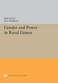 Gender and Power in Rural Greece (Princeton Legacy Library)