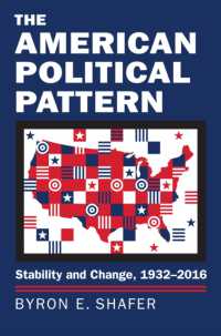 The American Political Pattern : Stability and Change, 1932-2016 (Studies in Government and Public Policy)