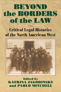 Beyond the Borders of the Law : Critical Legal Histories of the North American West