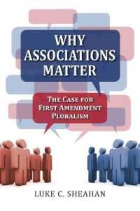 Why Associations Matter : The Case for First Amendment Pluralism