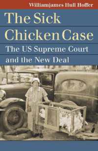 The 'Sick Chicken' Case : The US Supreme Court and the New Deal