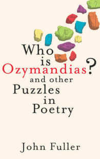 Who Is Ozymandias? : And Other Puzzles in Poetry