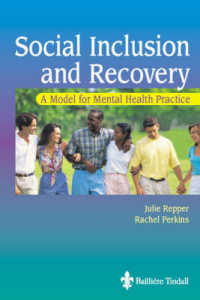 Social Inclusion and Recovery : A Model for Mental Health Practice