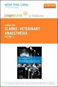 Veterinary Anaesthesia - Elsevier eBook on Vitalsource (Retail Access Card) （11TH）