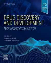 創薬研究開発（第３版）<br>Drug Discovery and Development : Technology in Transition （3RD）