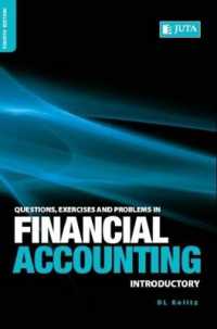 Question, Exercises and Problems in Financial Accounting : Introductory （4TH）