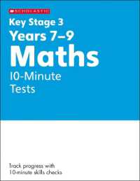 KS3 Maths 10-Minute Tests Years 7-9 (Key Stage 3 Home Learning)