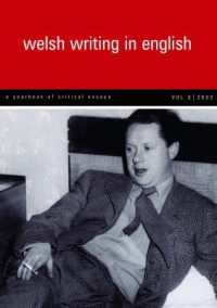 Welsh Writing in English: v.8 : A Yearbook of Critical Essays