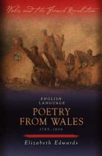 English-language Poetry from Wales 1789-1806 (Wales and the French Revolution)