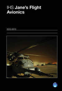 ジェーン航空用電子機器年鑑（2012-13年版）<br>Jane's Flight Avionics 2012-2013