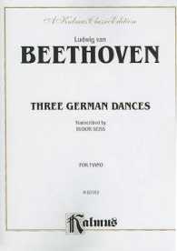 Three German Dances : For Piano, a Kalmus Classic Edition