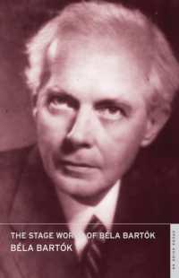 The Stage Works of Béla Bartók