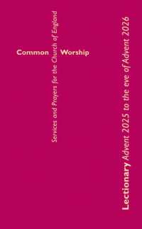 Common Worship Lectionary Advent 2026 to the Eve of Advent 2027 Large Format