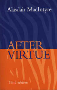After Virtue: A Study in Moral Theory （3RD）