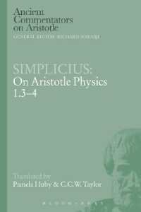 Simplicius: on Aristotle Physics 1.3-4 (Ancient Commentators on Aristotle)