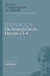 Simplicius: on Aristotle on the Heavens 1.3-4 (Ancient Commentators on Aristotle)